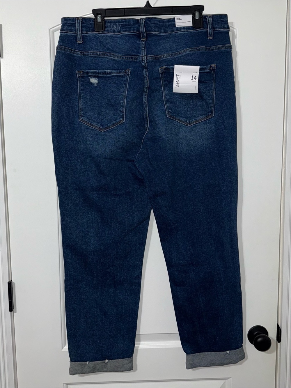 NWT Vervet Erika Stretch Mom Jeans Women’s Size 14 - Picture 3 of 6